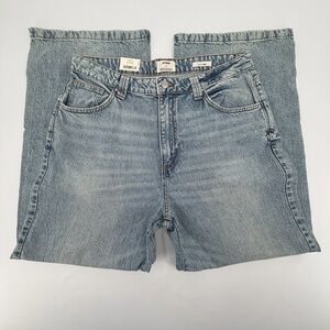 Cotton On Super Baggy Relaxed Mid Rise Size 34 Jean